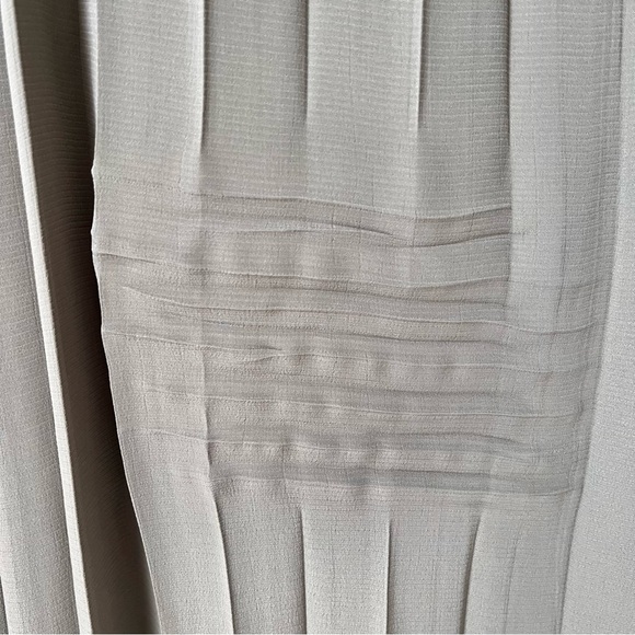 Designer Babette SF Permanent Pleats Midi Skirt Sz L - Picture 7 of 10